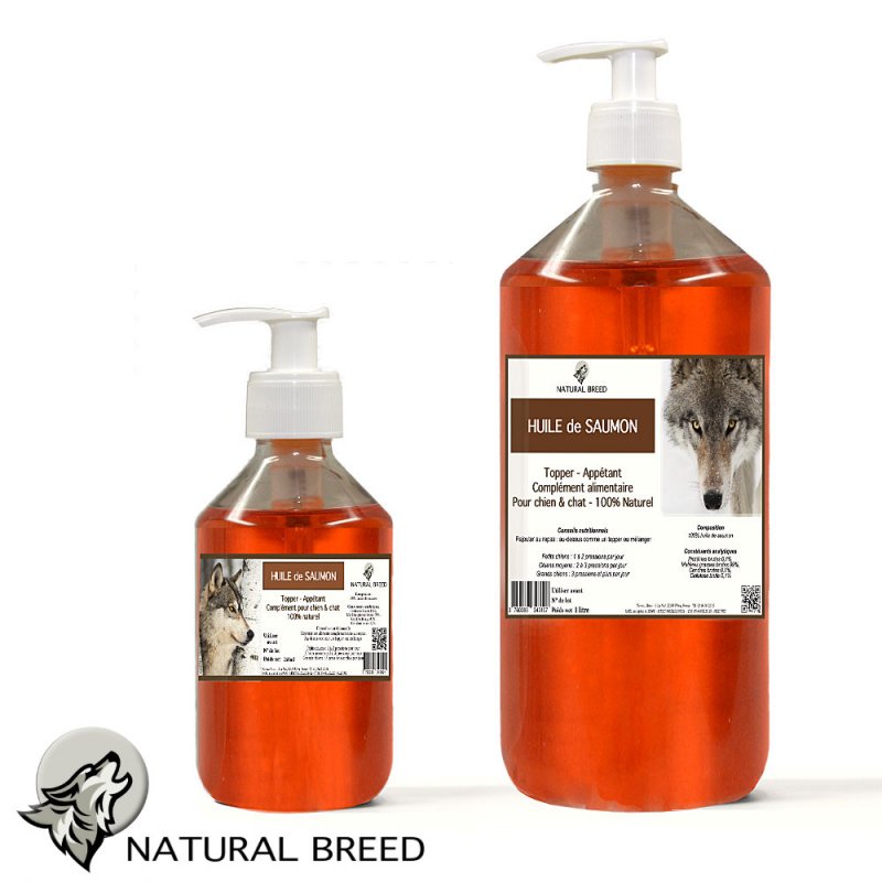 Salmon oil - Natural Topper - dog & cat