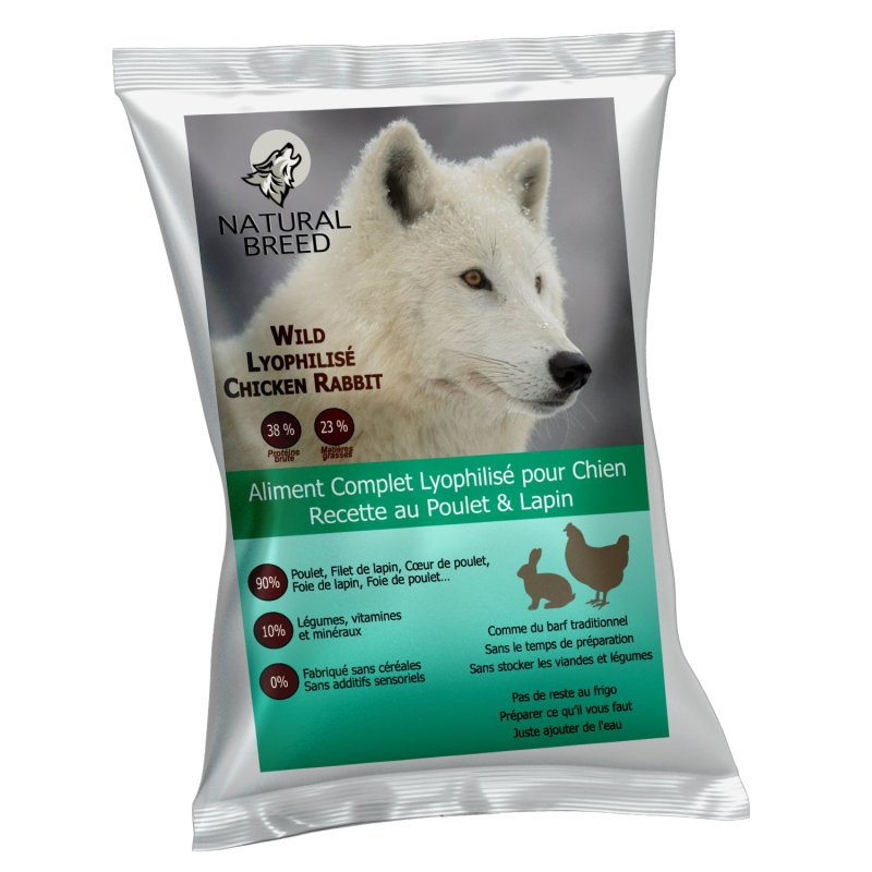 Wild Freeze-dried Chicken-Rabbit