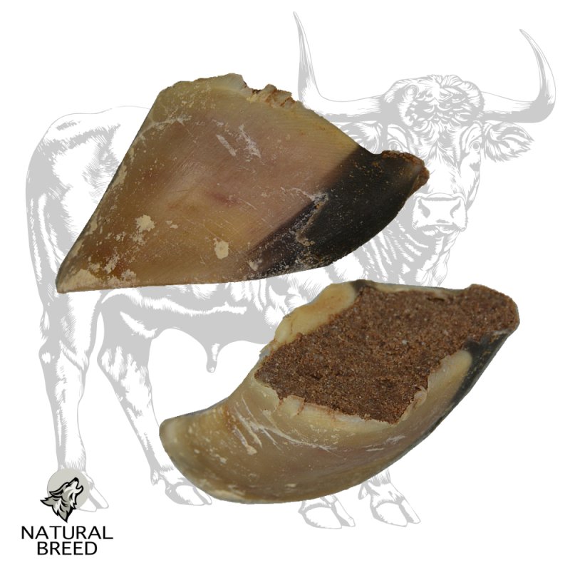 Veal hoof stuffed with deer - Natural Treats - dogs